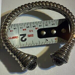 John Hardy Smoky Quartz Batu Bedeg Kick Bracelet